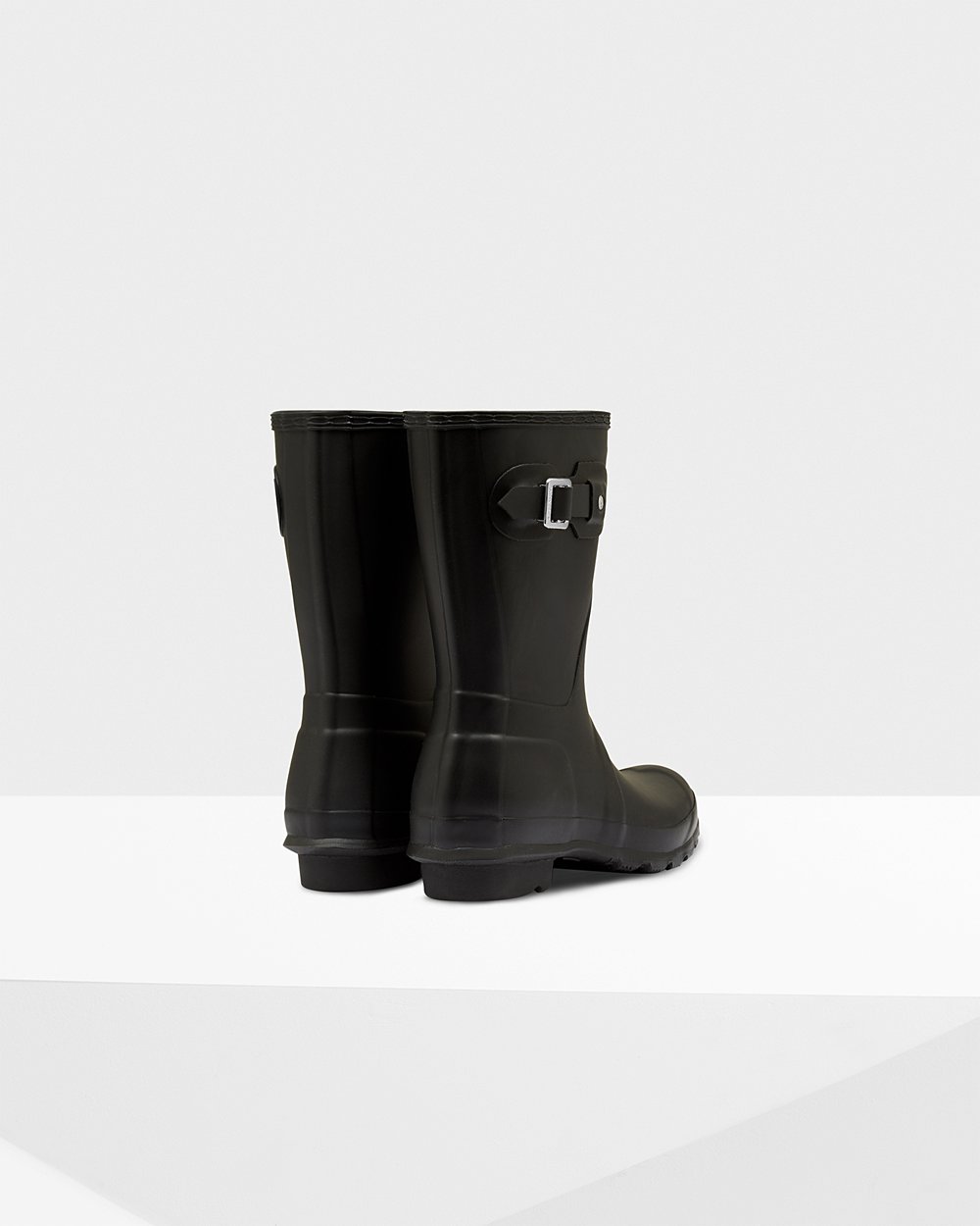 Hunter Original Short Rain Boots - Cheap Online Womens Black - PSNBXL052